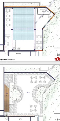 Gewerbeobjekt am Meer in einem neuen Wohnkomplex